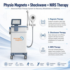 3 in 1 Pmst Magnetic Physiotherapy Eswt Shock Wave Therapy Body Relax Massager