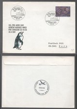 1981 Switzerland Flight Geneva Buenos Aires Argentina Cover