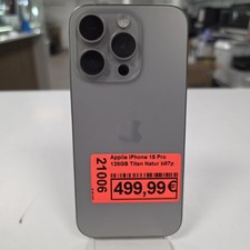 Apple iPhone 15 Pro 128 GB Titan Natur - TOP Zustand