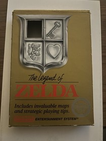 The Legend of Zelda (Nintendo NES) CIB. Early 5-Screw,Cart Map Inserts