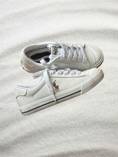 Polo Ralph Lauren Kids Elmwood White Sneakers Unisex Size 12.5