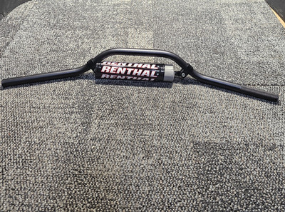 Renthal 798-01-BK-03-219 Aluminum 7/8''Handle Bar For Suzuki RM85 02-09,12-13