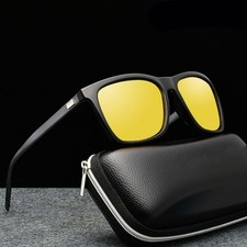 Nachtfahrbrille Sonnenbrille Herren Polarisiert Autofahren Night Vision Goggles