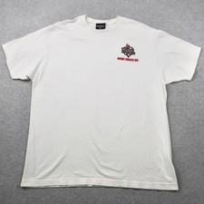 Vintage Polo Jeans Co Ralph Lauren House of Blues T-Shirt Mens XL White USA Made