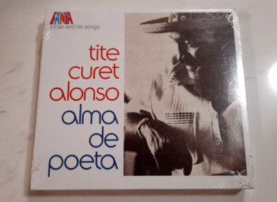 A Man and His Songs: Alma de Poeta / Tite Curet Alonso (2CD, Jan-2009) NEW  F26
