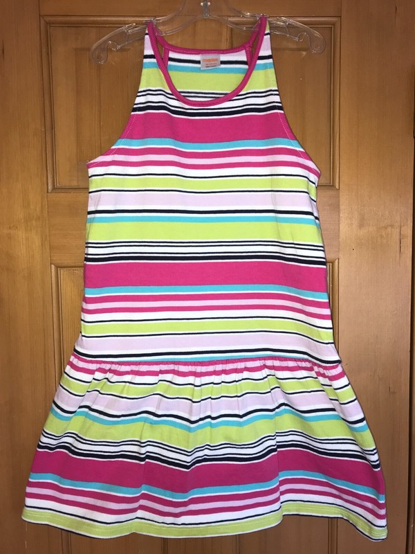 NWOT Girls' Gymboree Size 7/8 Medium Striped Dress