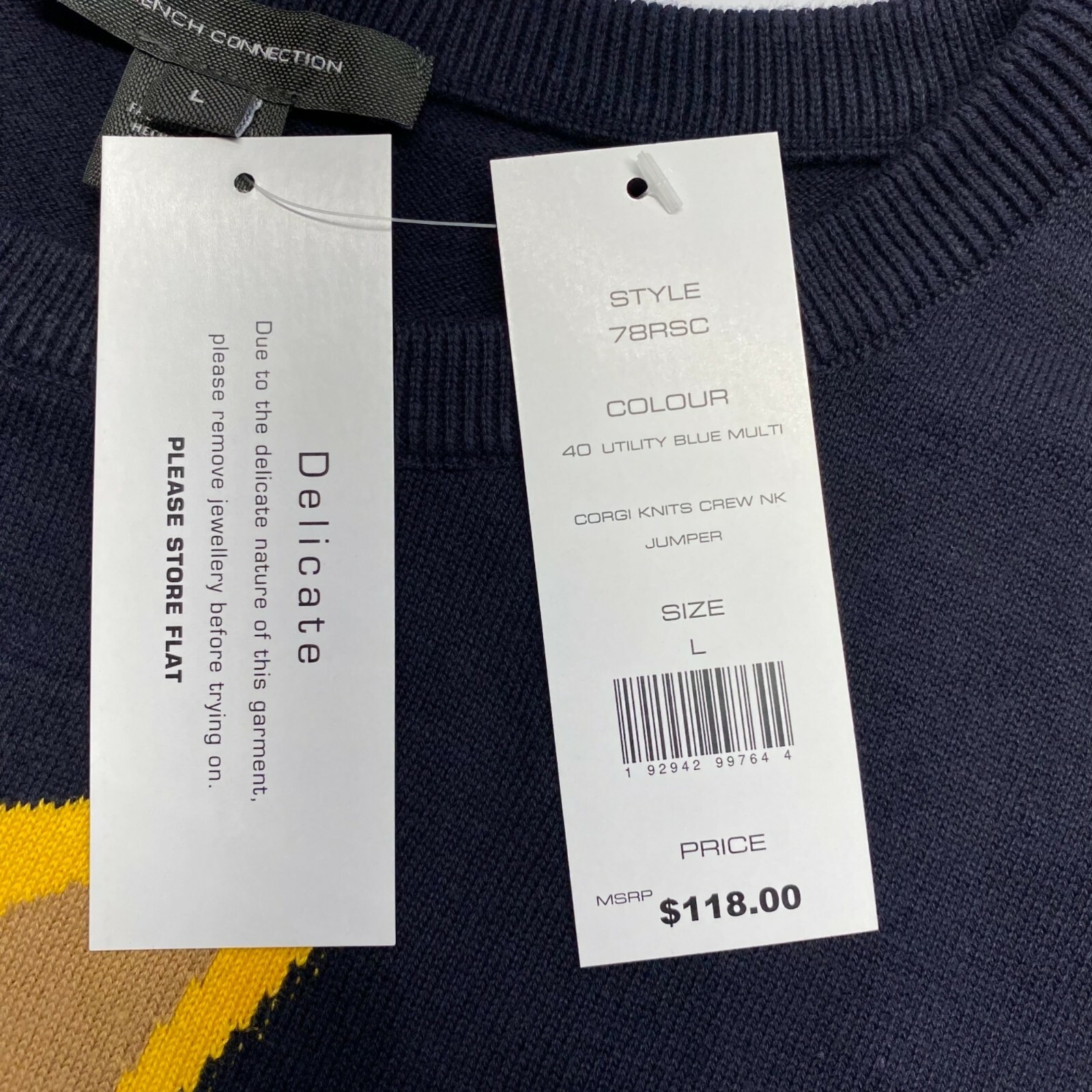 FRENCH CONNECTION Corgi Knit Sweater 