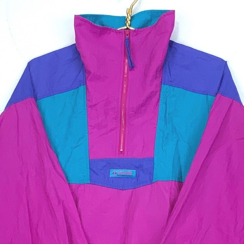 Windbreaker Quarter Zip Jacket Size 