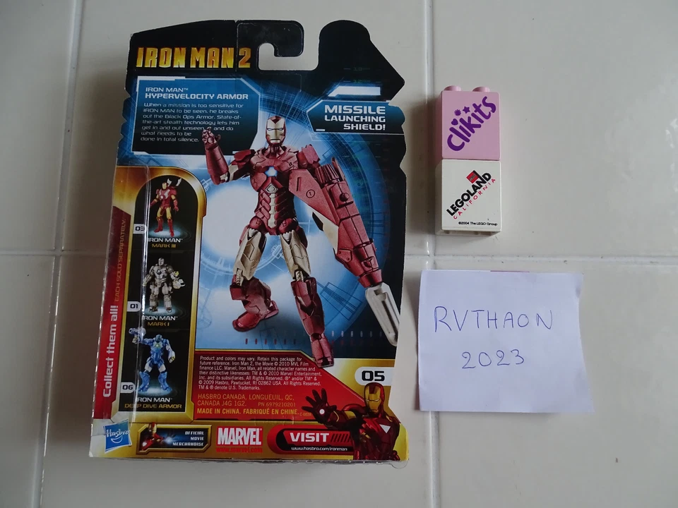 NEW and SEALED IRON MAN 2 CONCEPT SERIES 05 HYPERVELOCITY ARMOR - Photo 2/2