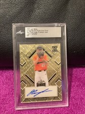 2022 Leaf Metal Justin Campbell XRC Pre-Production Proof Auto Gold SP# 1/1