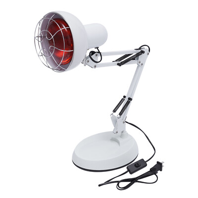 IR Infrared Red Heat Light Therapy Bulb Lamp Muscle TDP Pain Relief Floor Stand