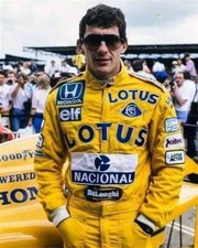 Tuta da Karting Ayrton Senna F1 1987 Tuta da Corsa Formula 1 Ayrton Senna