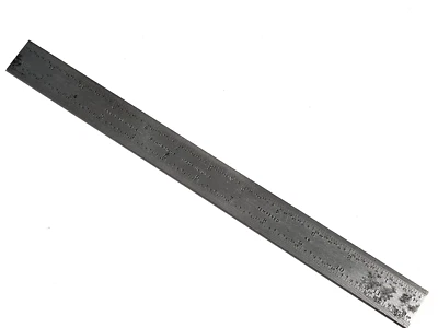 BROWN & SHARPE, 12" 4R TEMPERED COMBINATION SQUARE BLADE (RULE) B614