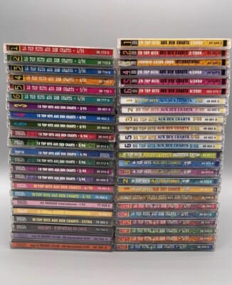 18 Top Hits/20Tophits von Top 13 music-46 CDs Sammlung