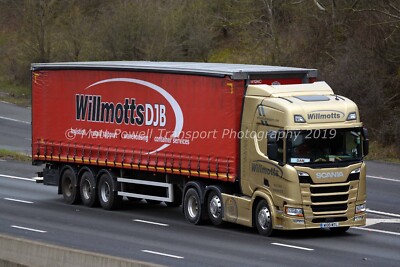 LKW Foto 12x8 - Scania R450 - Willmotts DJB - W100 WTL