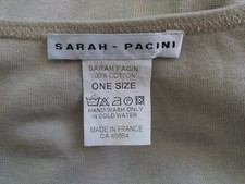Haut Tunique Sarah Pacini - Taille 36 (M) - Blanc Et Argent - Neuf Avec étiquettes
