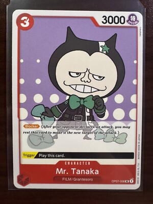 One Piece CCG - Mr. Tanaka OP07-008 - 500 Years In The Future - English