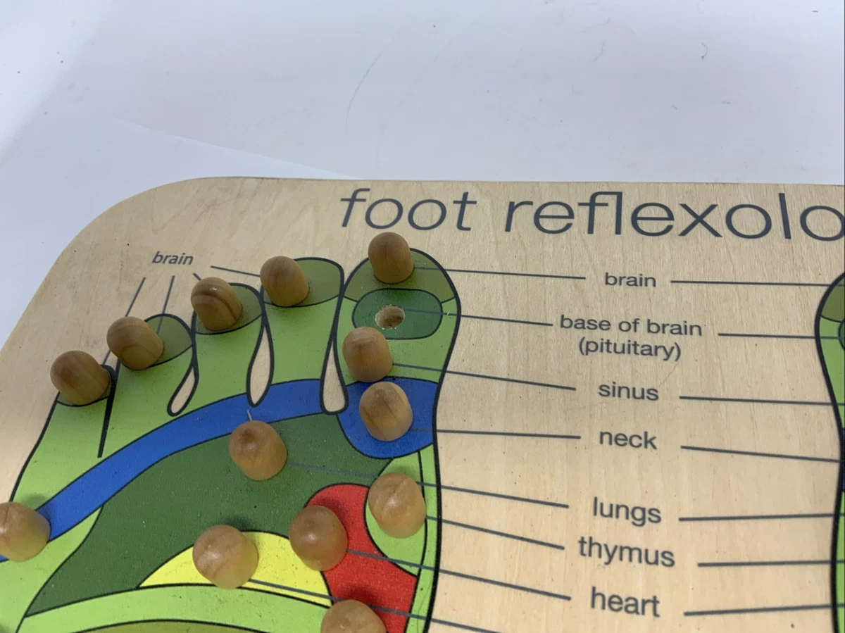 TEAM GO HARD FOOT REFLEXOLOGY BOARD