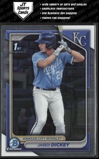 2024 Bowman Jared Dickey BCP-19 1st Chrome | Kansas City Royals