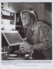  1977 Douglas Trumbull working Close Encounters effects studio Press Photo