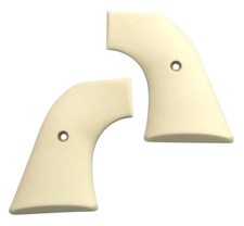 Matte Faux Ivory Custom Ruger Revolver Grips Vaquero Blackhawk Wrangler