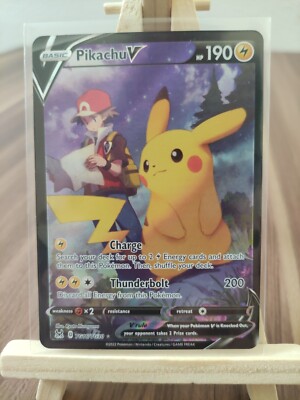 Pikachu V TG16/TG30 Lost Origin Alternate Art Ultra Rare