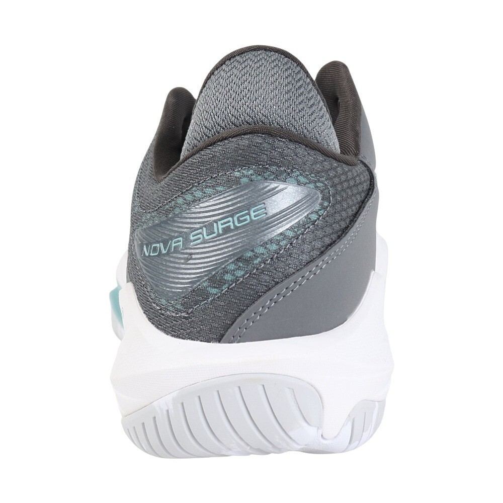 Size 9.5 - ASICS Nova Surge Low Steel Grey Teal Tint for