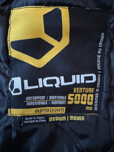 LIQUID VENTURE 5000mm Youth Snowboard Ski Waterproof Breathable Jacket - Medium - Picture 5 of 8
