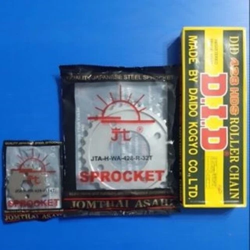 Juego de cadena de piñón cadena solar DID grueso w110i w110s dream 110i w 125 Msx 428-106L Foto 3 de 4