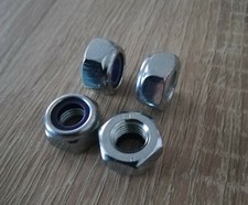 20x Stück NEU DIN 985 M10x1.25 Feingewinde Sicherungsmutter verzinkt Stahl Kl. 8