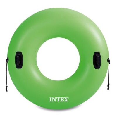 INTEX Sport Tube 39''x10''  Connect 'n Float System Water Tubing River Tube Green