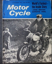 1962 - MOTOR CYCLE Magazine - ENFIELD with a difference - FAST Fifty Tested etc.