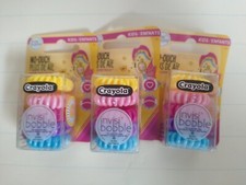 3X Invisibobble Crayola no-ouch Kids Hair Rings 5 colors Free Shipping