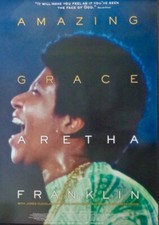 AMAZING GRACE one sheet movie poster 27x40 ARETHA FRANKLIN 2020 NM