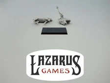 Highland Miniatures: Damsel of the Lady Mounted on Horse (unpainted) 