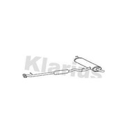 DN659M Auspuff EndschalldäMpfer Qashqai 1.6I 06-13