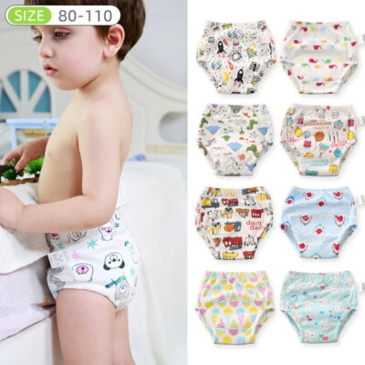 CLEARANCE Breathable Toilet Training Pants Kids Baby Boys Girls Toddler Diapers - image 1 of 4
