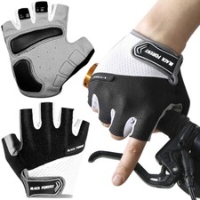 Mountain Bike Cycling Gloves Half Finger Gel Pad Anti Slip Shock Absorbing Glove