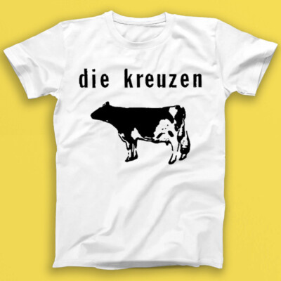 T-Shirt Die Kreuzen Kuh Punk Rock Musik Geschenk 2014