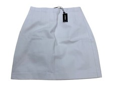 VTG Mini Express White Pencil Skirt NWT Small Y2k 90s Stretch