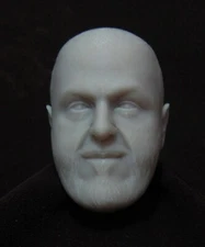 DJ KHALED 3D PRINT UV 4K RESIN HEAD SCULPT 1/6 scale for WorldBox fat body 1:6