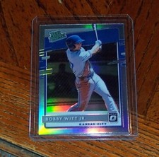 2020 Donruss Optic Silver Prizm Holo Bobby  Witt Jr. Rated Prospect - RP-2