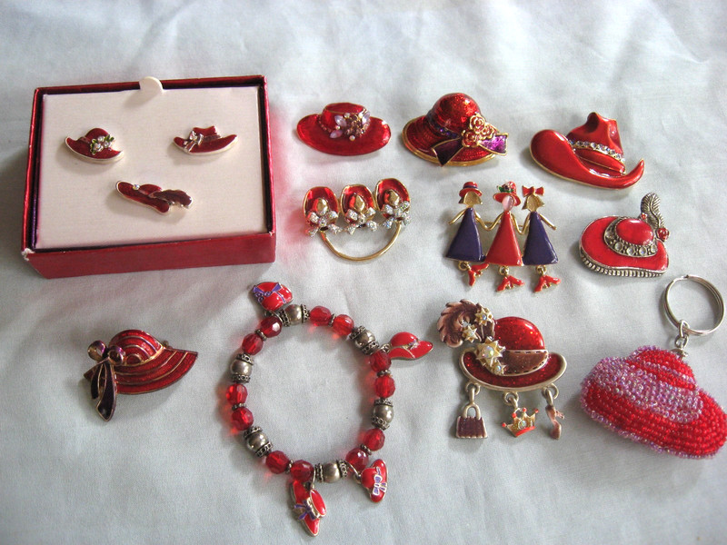 Red Hat Society Ladie's Jewelry