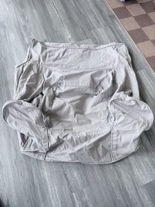 Pottery Barn Kids Anywhere Chair Gray Twill Slipcover 25”x20”x22.5”