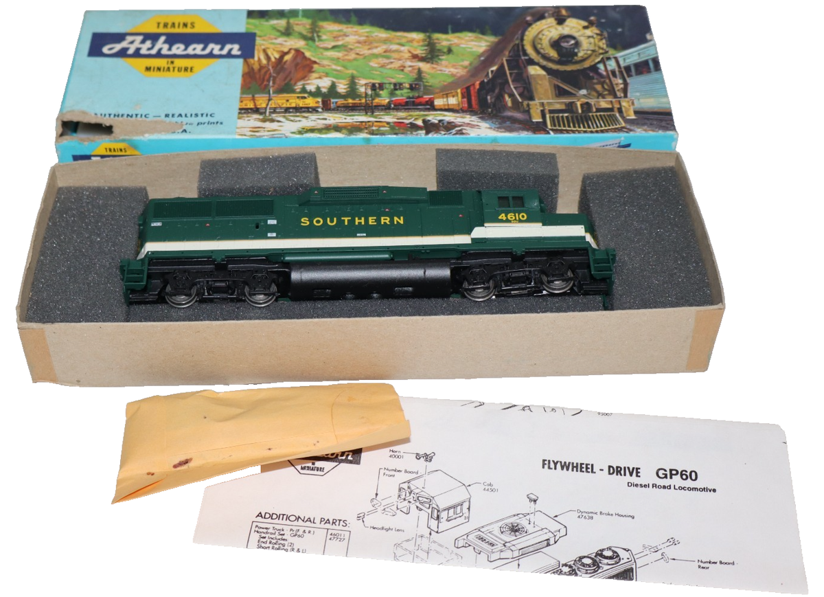 Athearn HO GP59 Southern Power Locomotive #4610 Item #4766 | eBay