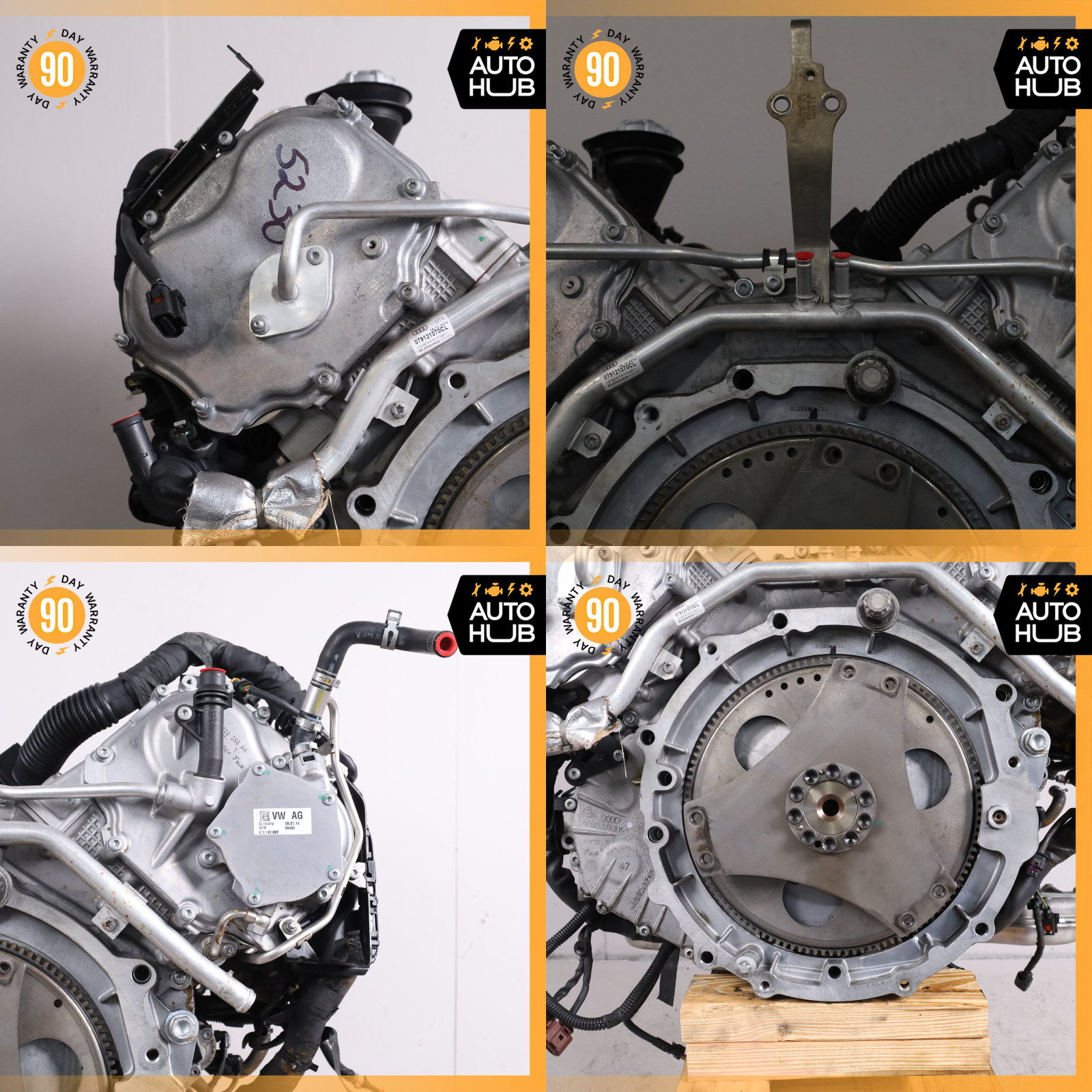 13-18 Bentley Continental GTC GT / S8 4.0L V8 Engine Motor Assembly OEM 49k