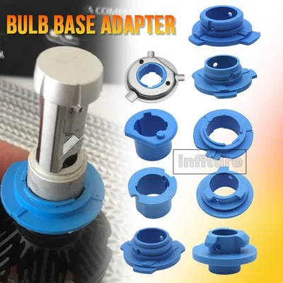 H11 H7 H3 H1  Auto LED Scheinwerfer Lampe Basis Adapter Sockel Retainer Halter - Bild 1 von 4