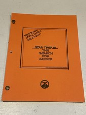 Star Trek III: The Search for Spock – Handbook of Production Information 1984