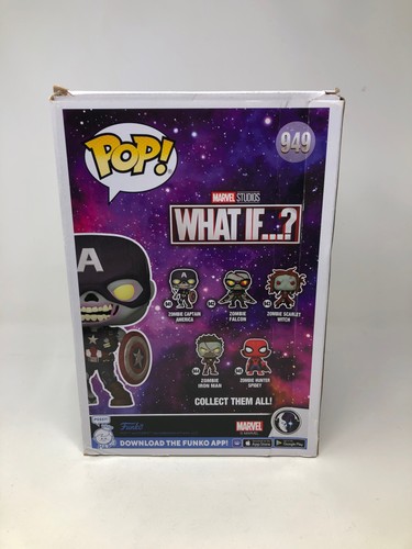 Zombie Captain America Supersized #949 DAMAGED BOX SEE PICS - Picture 3 of 6