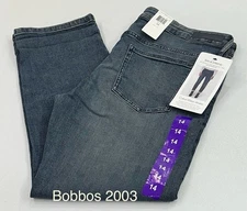 Calvin Klein Women's Slim Boyfriend Jeans, Tony Blue, Size 14